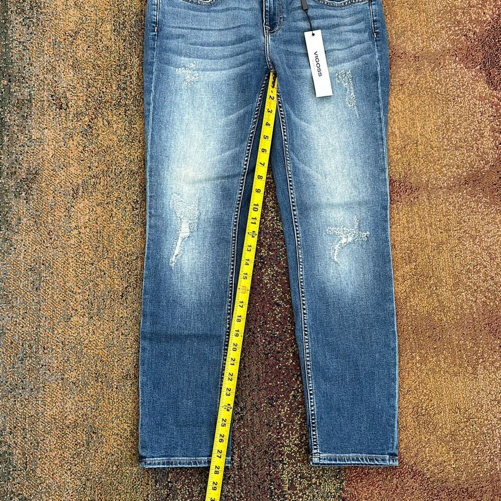 Vigoss Thompson Mid Rise Tomboy Size 31 - Picture 7 of 8